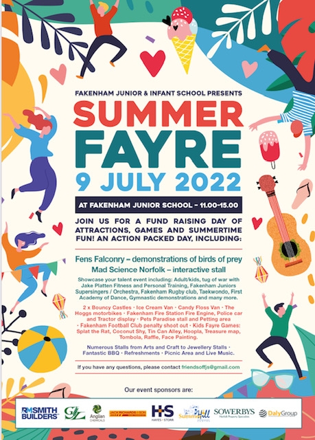 Summer Fayre - The Friends of Fakenham Junior School